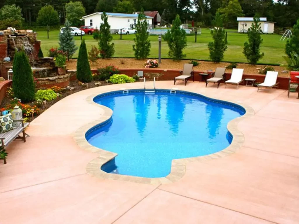 custom shape pool